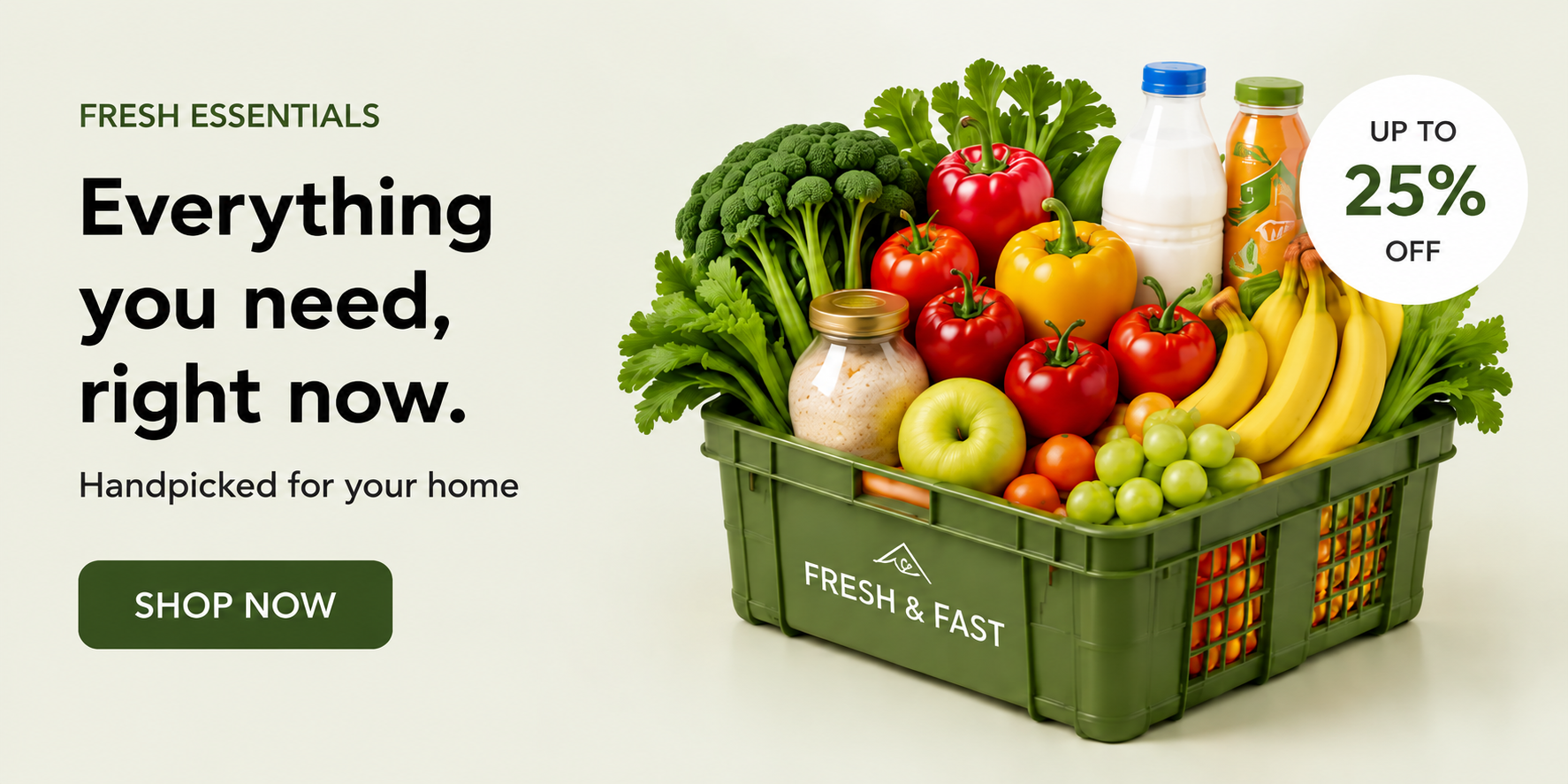 Fresh Essentials Banner